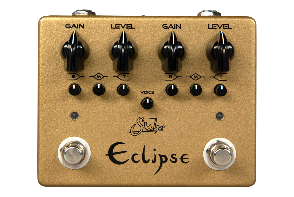 Suhr Eclipse Gold Finish Limited Edition Dual Channel Overdrive/Distortion  (신품)